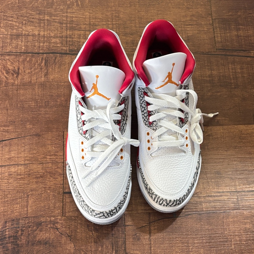 Jordan 2022
Air Jordan 3 Retro 'Cardinal Red size 10 B GRADE